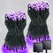 2-Pack Super-Long  Each 85FT Solar Halloween Lights Outdoor Waterproof, Upgraded Super Bright 8 Lighting Modes 480 LED Solar Outdoor String Lights for Halloween Decorations Party Garden Yard (Purple)